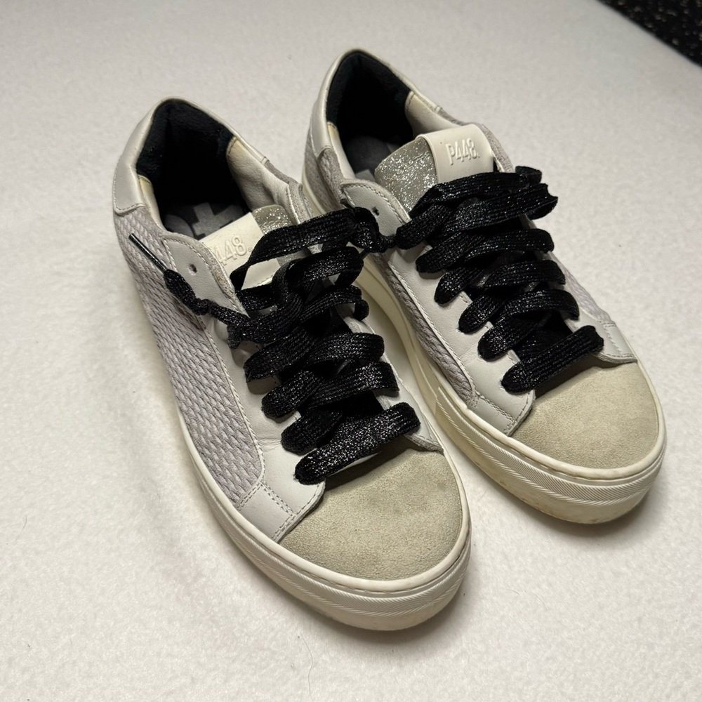 P448 Sneakers You Can Surf Later Low Top Sz 37 / Womens 6.5